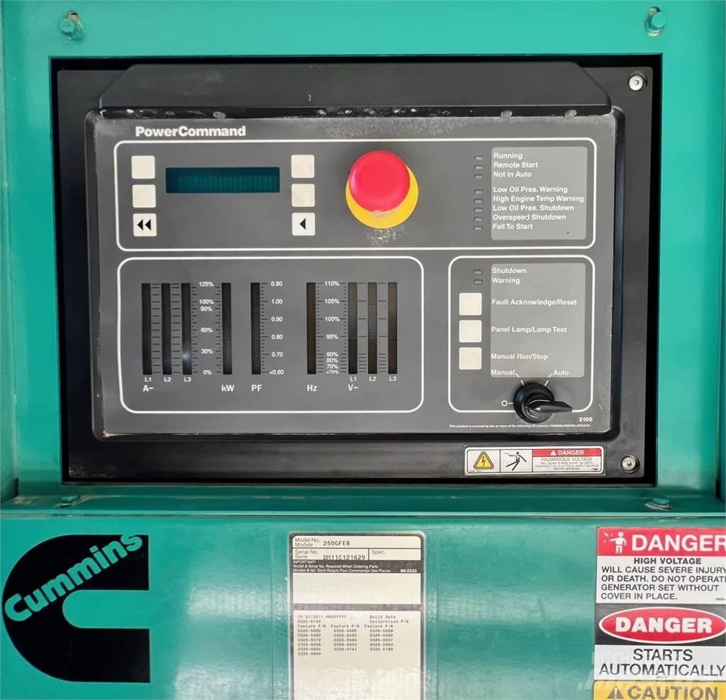 Cummins 250kW Geradores Gás