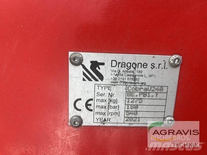 Dragone COBRA 240 Gadanheiras e cortadores de folhas para pastos