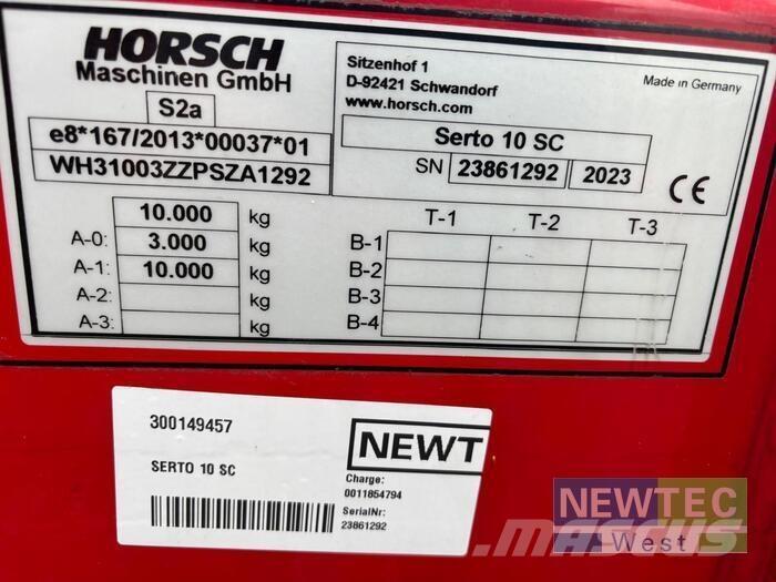 Horsch SERTO 10 SC Perfuradoras