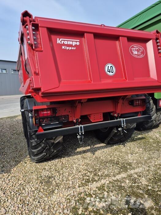 Krampe HD550 Carrier Reboques Agrícolas basculantes