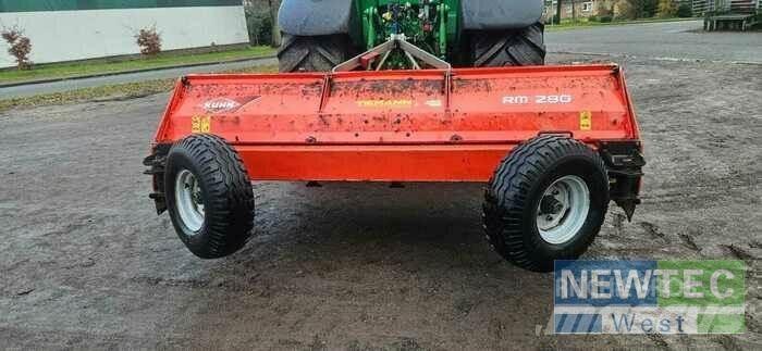 Kuhn RM 280 Gadanheiras e cortadores de folhas para pastos