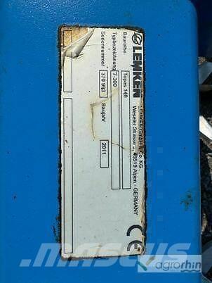 Lemken TOPAS 140 Grades mecânicas e moto-cultivadores