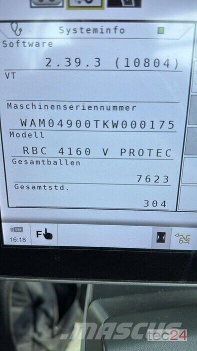 Massey Ferguson 4160 V Enfardadeira de rolos