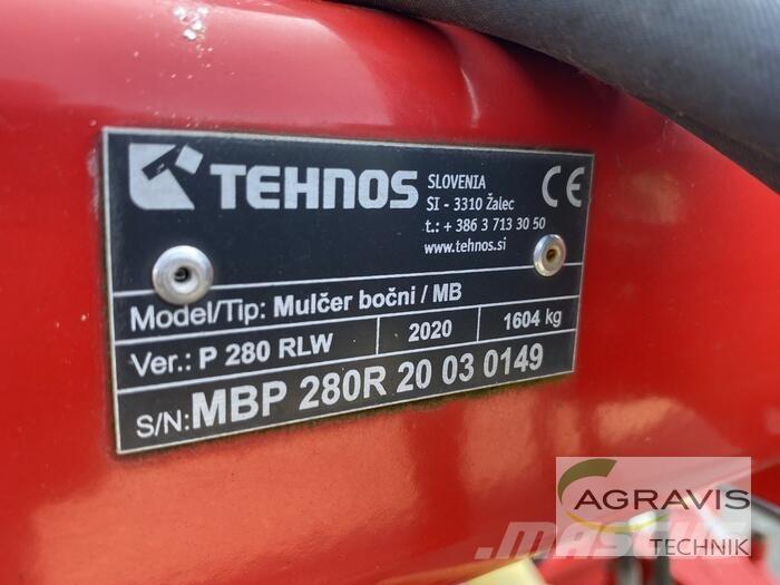 Tehnos MB PROFI 280 R Gadanheiras e cortadores de folhas para pastos