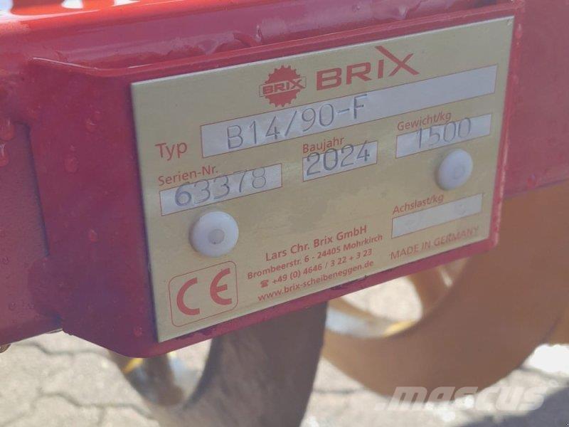 Brix B 14/90 F Rolos agrícolas