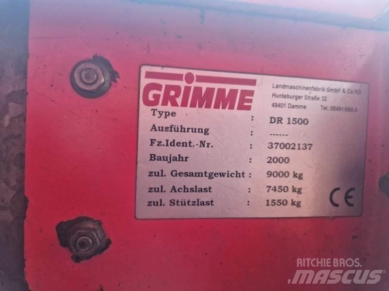 Grimme DR 1500 Equipamentos Colheita e apanha de Batatas
