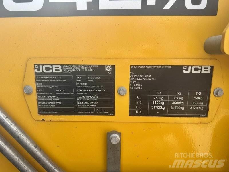 JCB 542-70 Manipulador telescópico