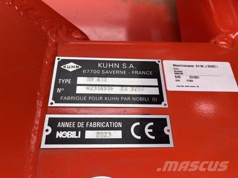 Kuhn RM610R Ceifeiras de forragem