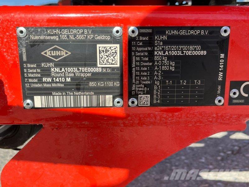 Kuhn RW 1410M Embaladoras
