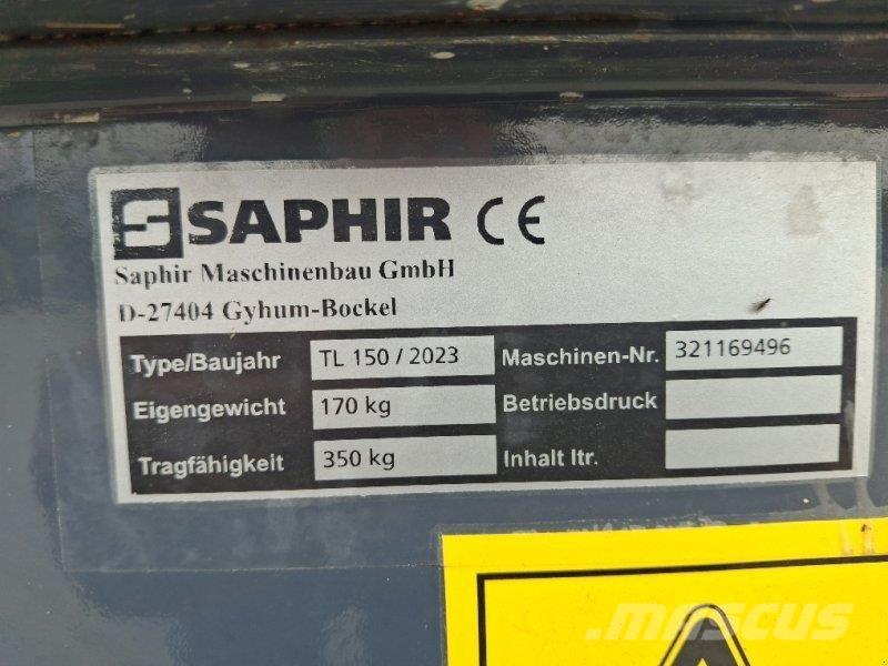 Saphir TL 150 Outros reboques agricolas