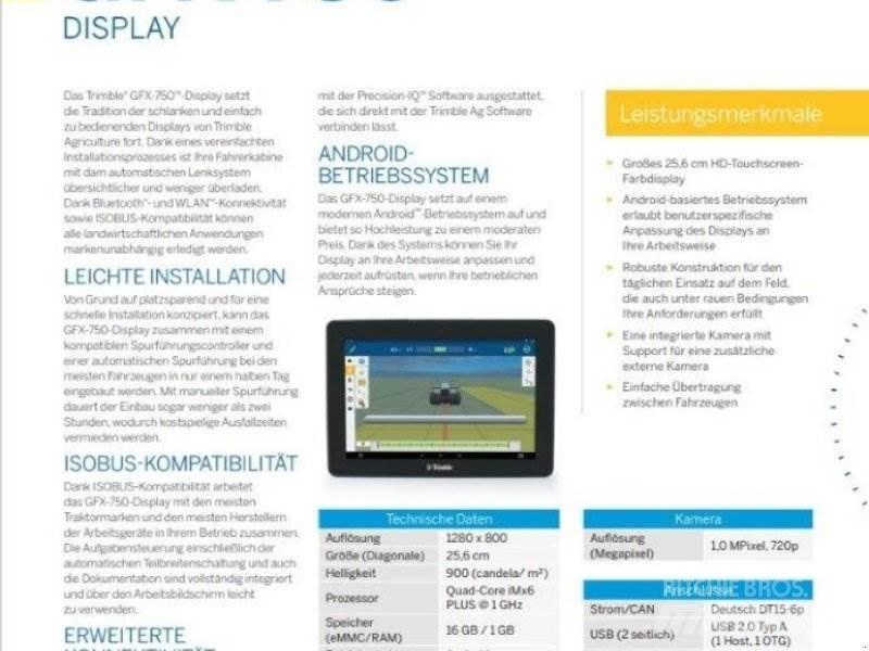 Trimble GFX 750 Agricultura - Outros
