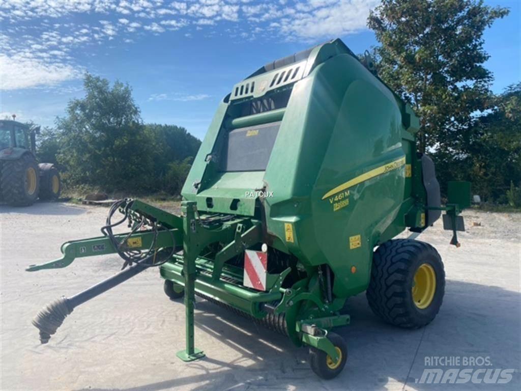 John Deere V461M Enfardadeira de rolos