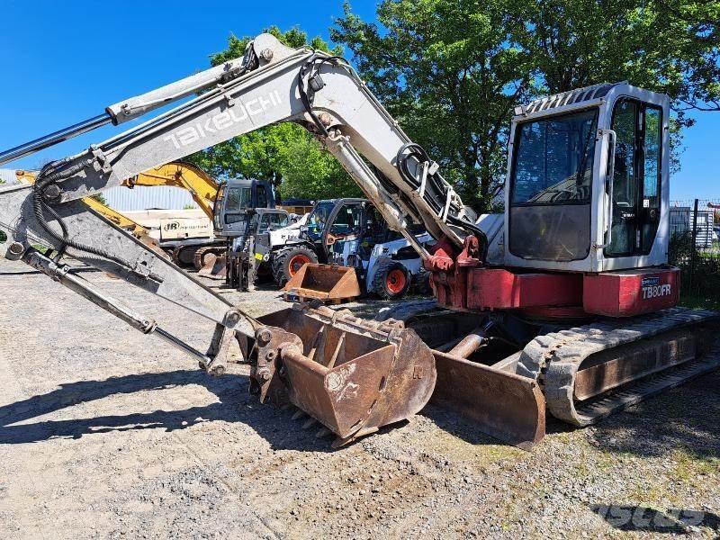 Takeuchi TB80FR Miniescavadeiras