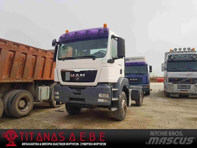 MAN 09 TGS 18.400 4X4 Cavalos Mecânicos