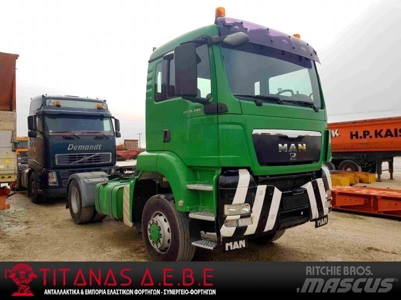MAN 09 TGS 18.480 4X4 Cavalos Mecânicos