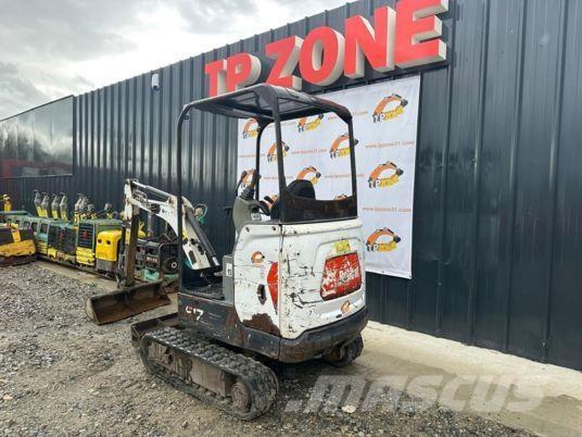 Bobcat E17 Canopy Miniescavadeiras