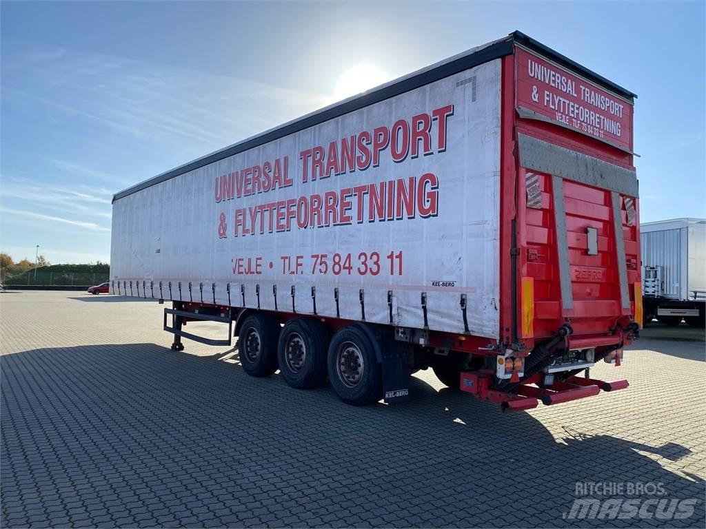 Kel-Berg M. lift Semi Reboques Cortinas Laterais