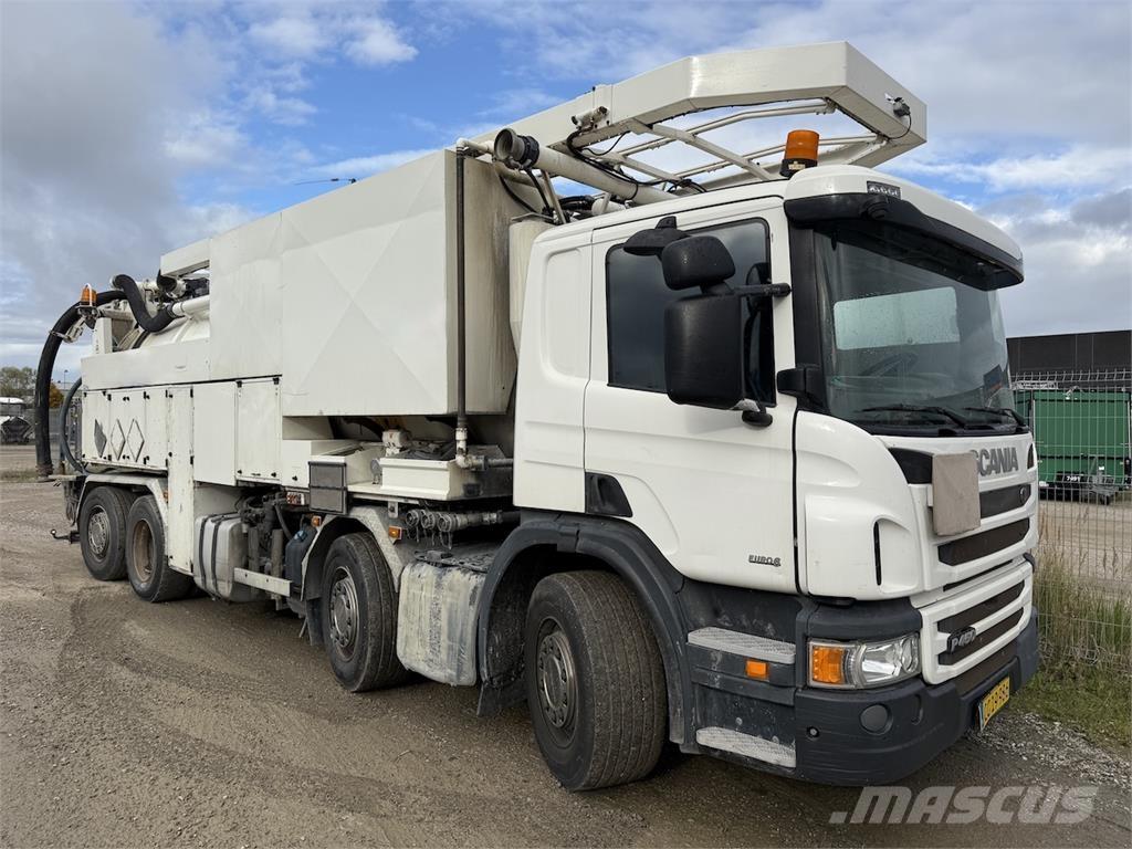 Scania P450 Euro6 Camiões Aspiradores Combi