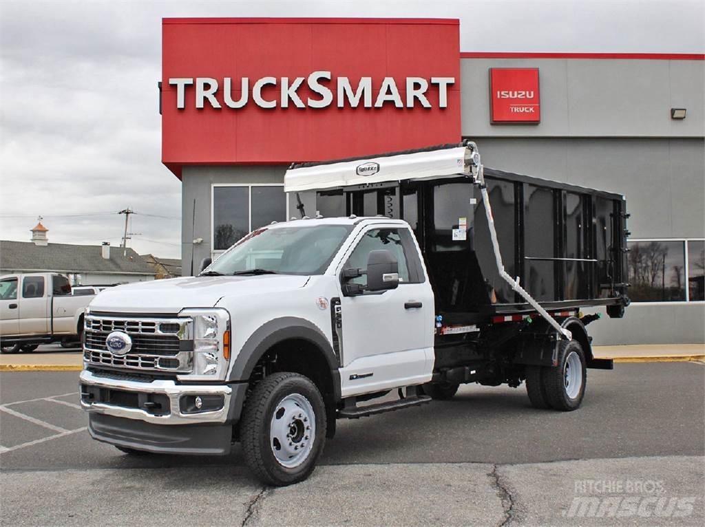 Ford F550 Camiões caixa desmontável com elevador de cabo