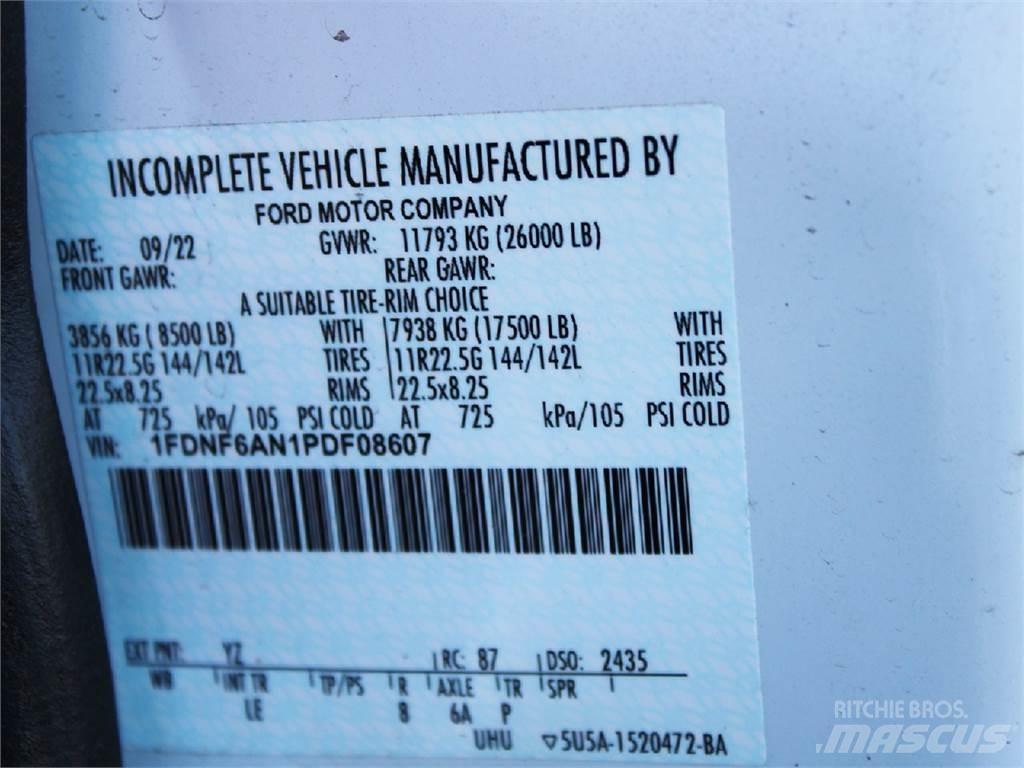 Ford F650 Caminhões de caixa fechada