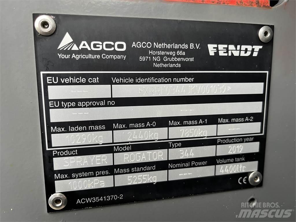 Fendt RG344 Pulverizadores rebocados