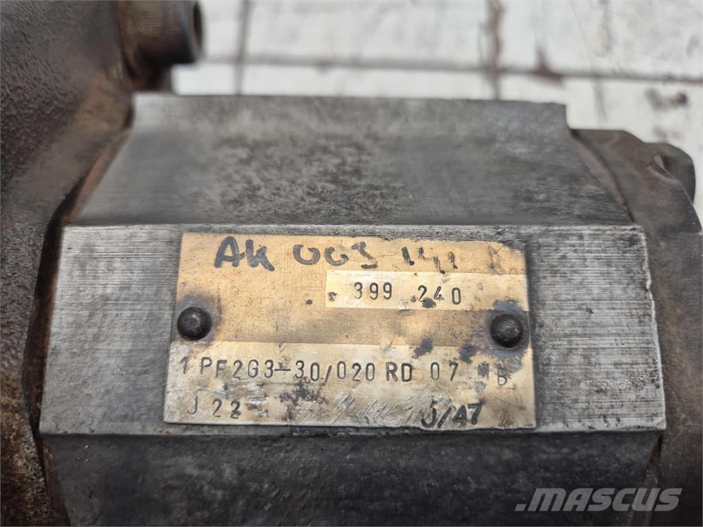  Gear pump Peças e equipamento de gruas