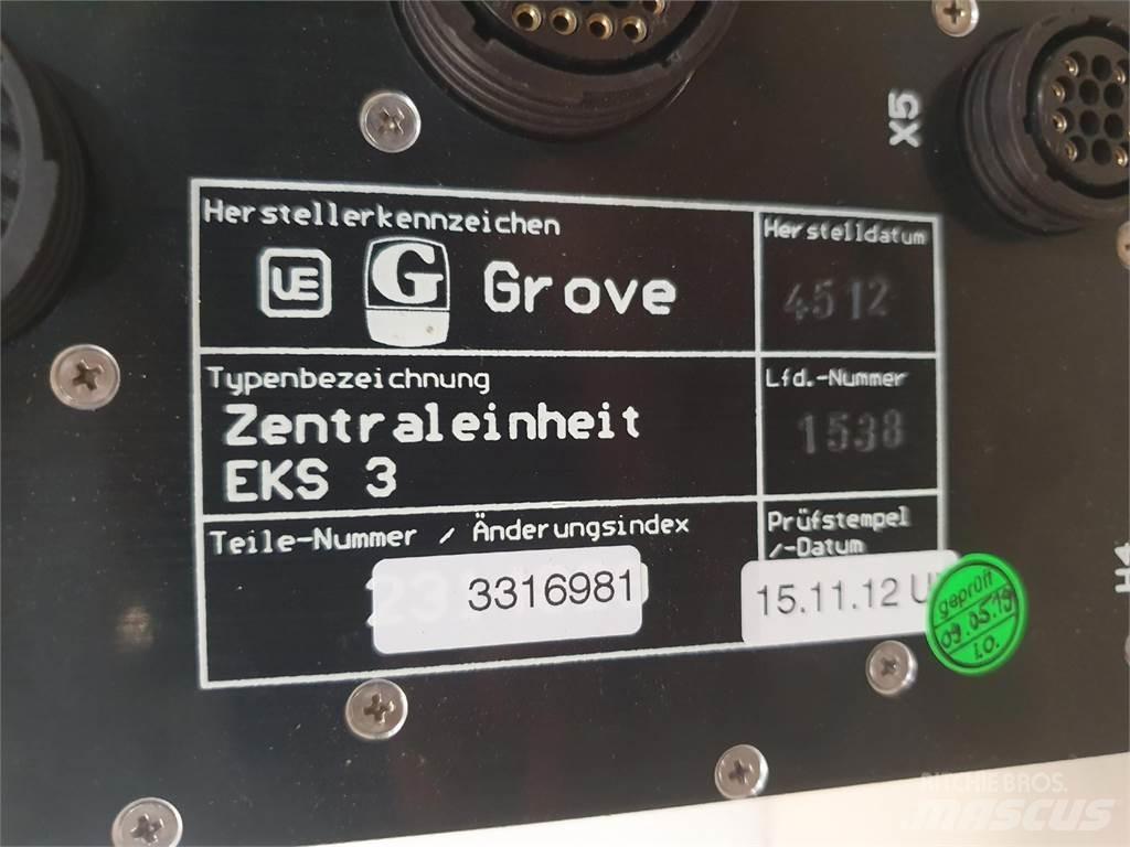 Grove EKS 3 LMB Peças e equipamento de gruas