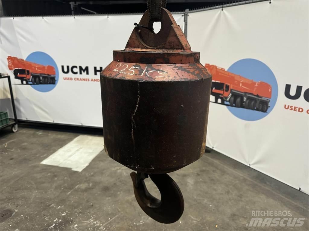  Hookball 7.2 ton Peças e equipamento de gruas