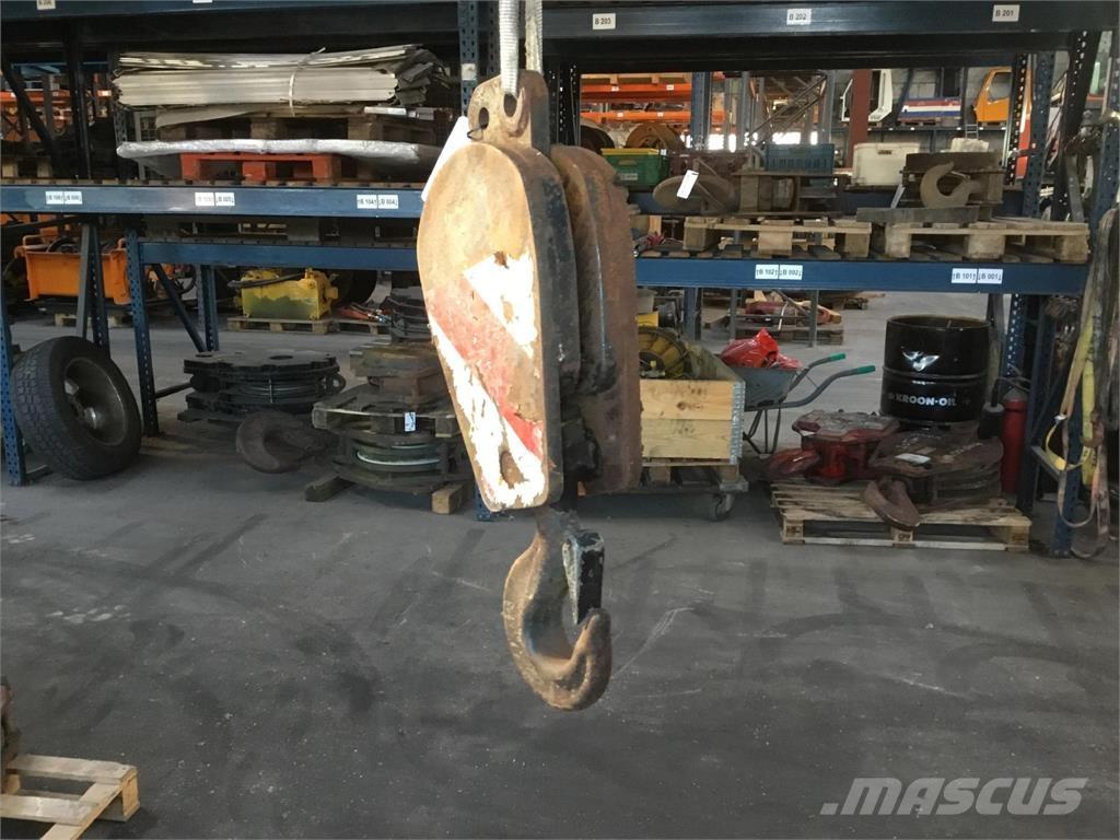  Hookblock 5ton Peças e equipamento de gruas