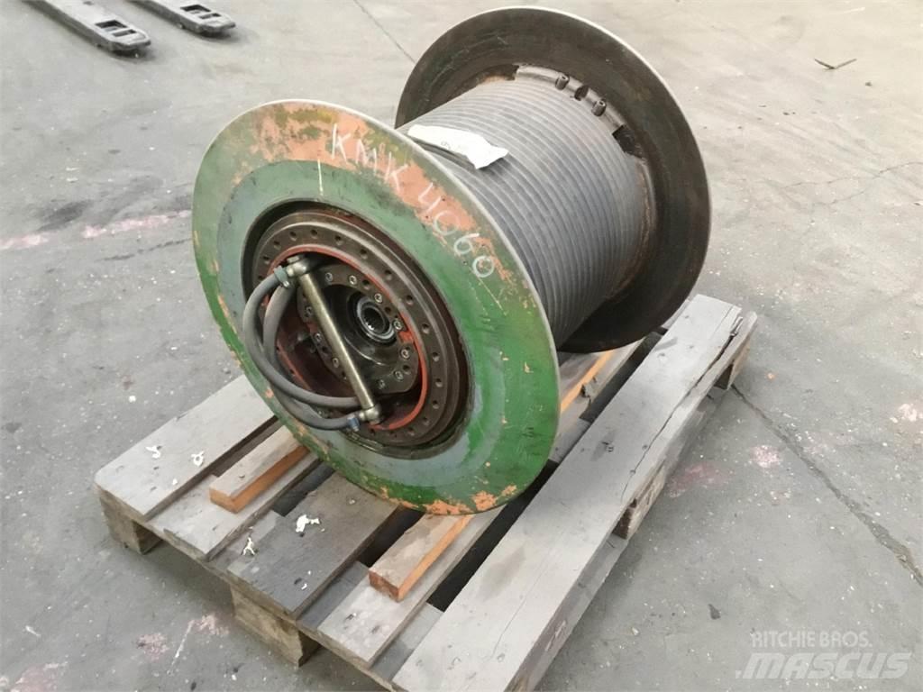 Krupp KMK 4060 winch Peças e equipamento de gruas
