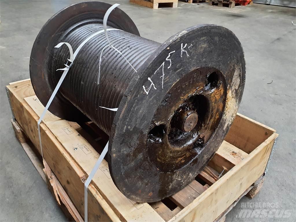 Krupp KMK 4070 winch Peças e equipamento de gruas