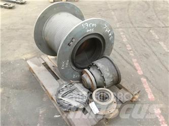 Krupp KMK 4070 winch Peças e equipamento de gruas