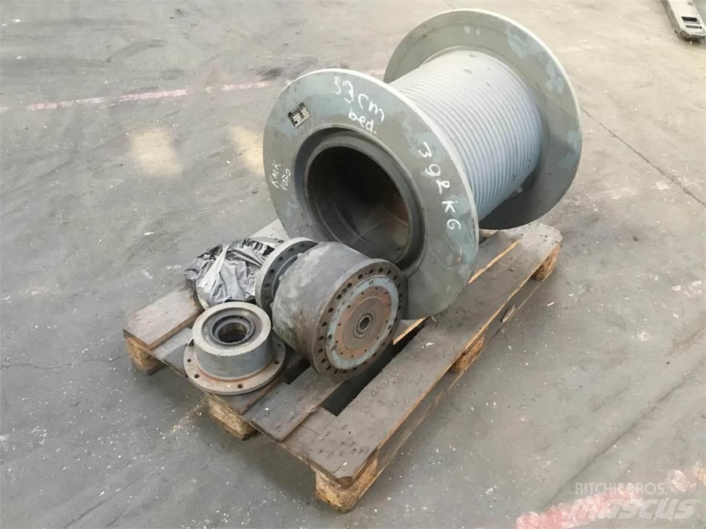 Krupp KMK 4070 winch Peças e equipamento de gruas