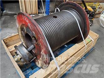 Krupp KMK 4070 winch Peças e equipamento de gruas