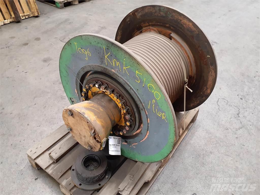 Krupp KMK 5100 winch Peças e equipamento de gruas