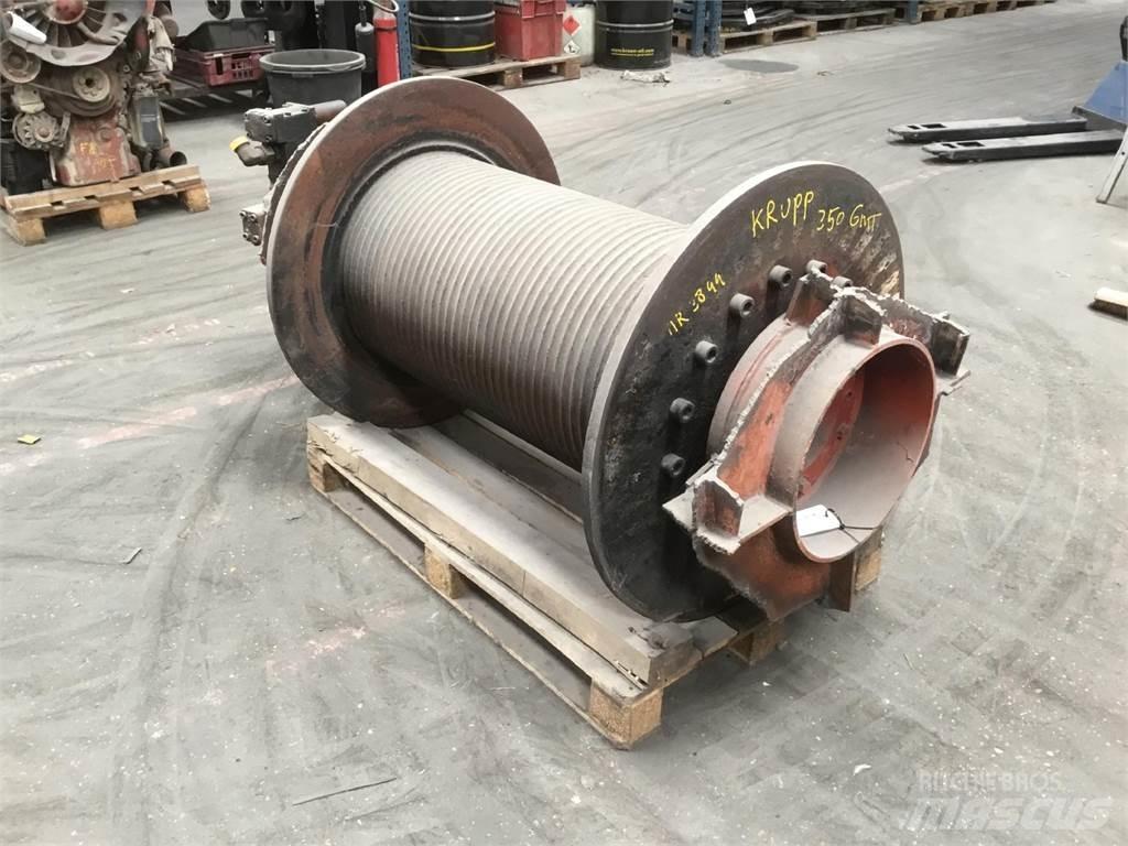 Krupp KMK 8350 winch Peças e equipamento de gruas