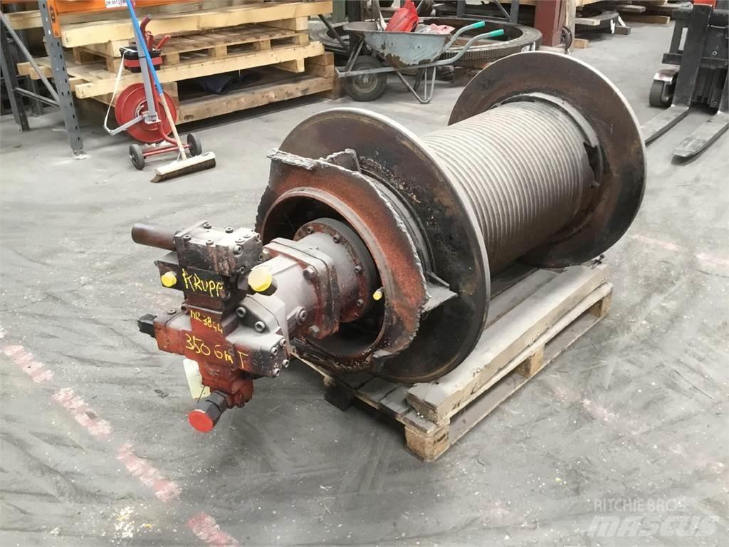 Krupp KMK 8350 winch Peças e equipamento de gruas