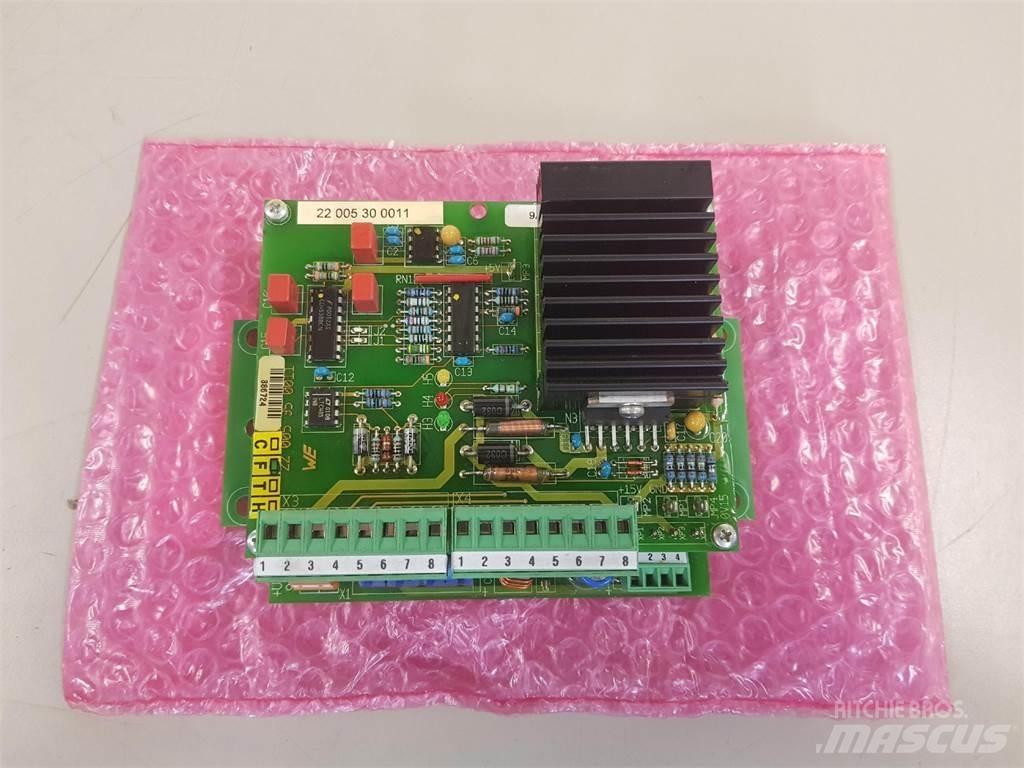 PAT power card Peças e equipamento de gruas