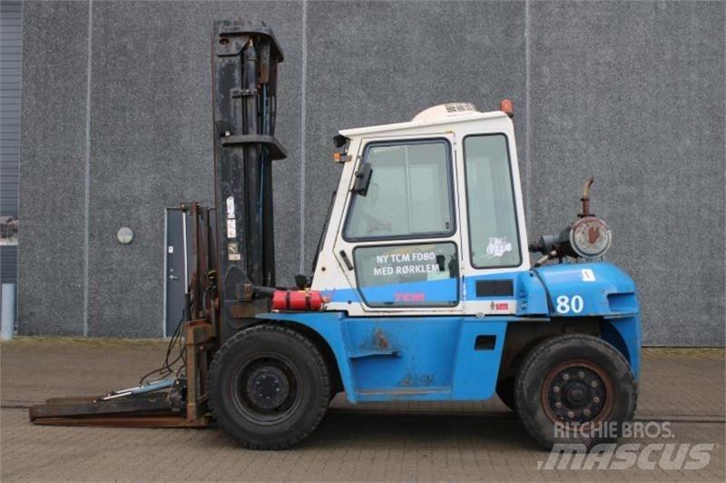 TCM FD80 Empilhadores Diesel