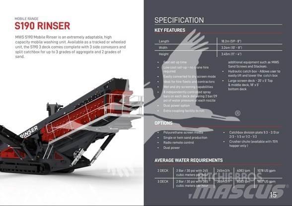 MWS S190 Construção - Outros
