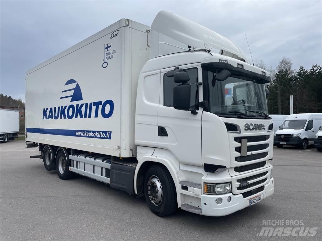 Scania R520 Caminhões de caixa fechada