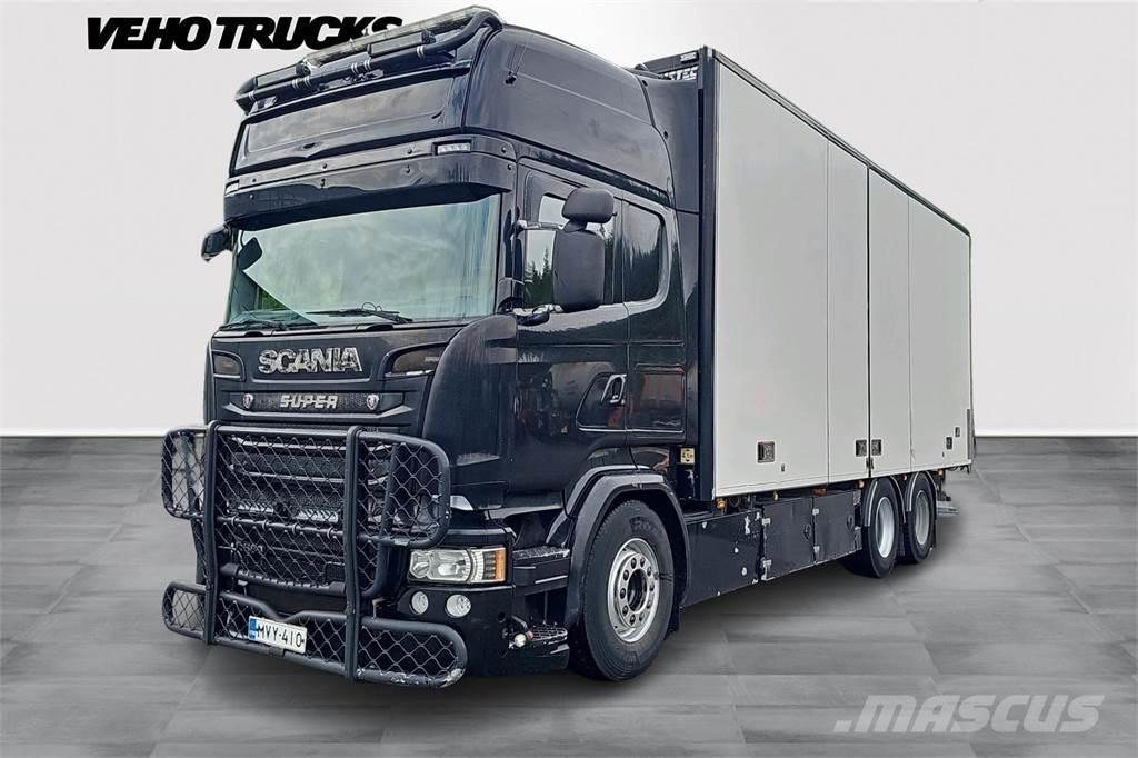 Scania R580 Caminhões de caixa fechada