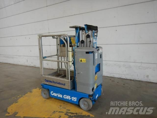 Genie GR15 Plataformas de Mastro Vertical