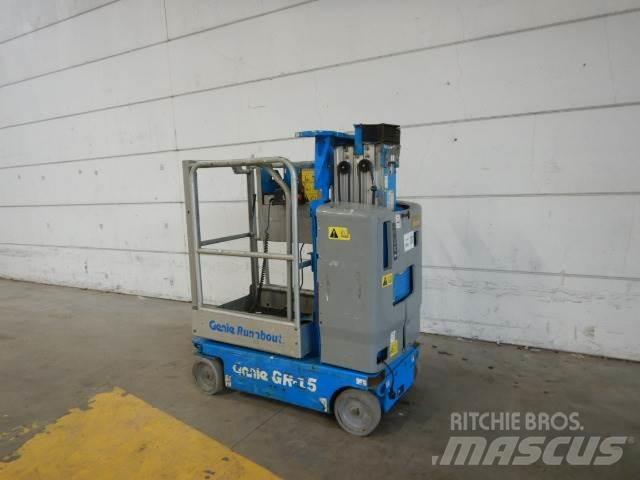 Genie GR15 Plataformas de Mastro Vertical
