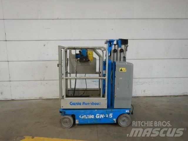 Genie GR15 Plataformas de Mastro Vertical