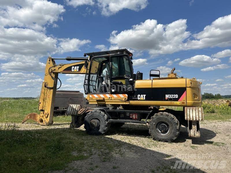CAT M322D VAH Escavadoras de rodas