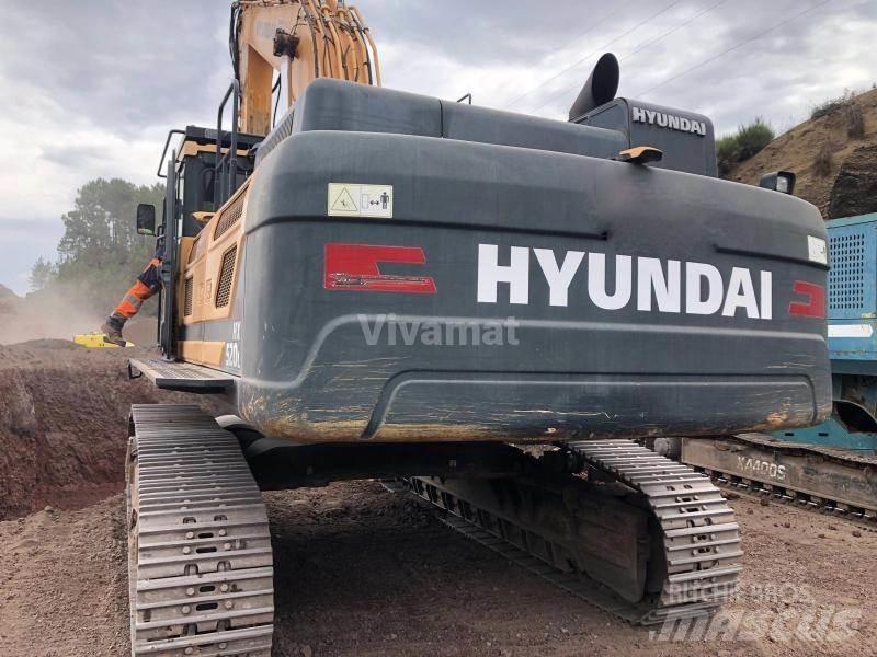 Hyundai HX520L Escavadeiras de esteiras