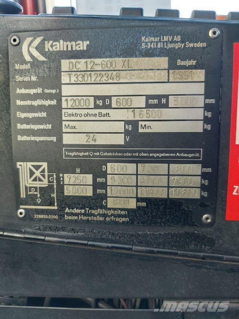 Kalmar DC 12-600 XL Empilhadores Diesel