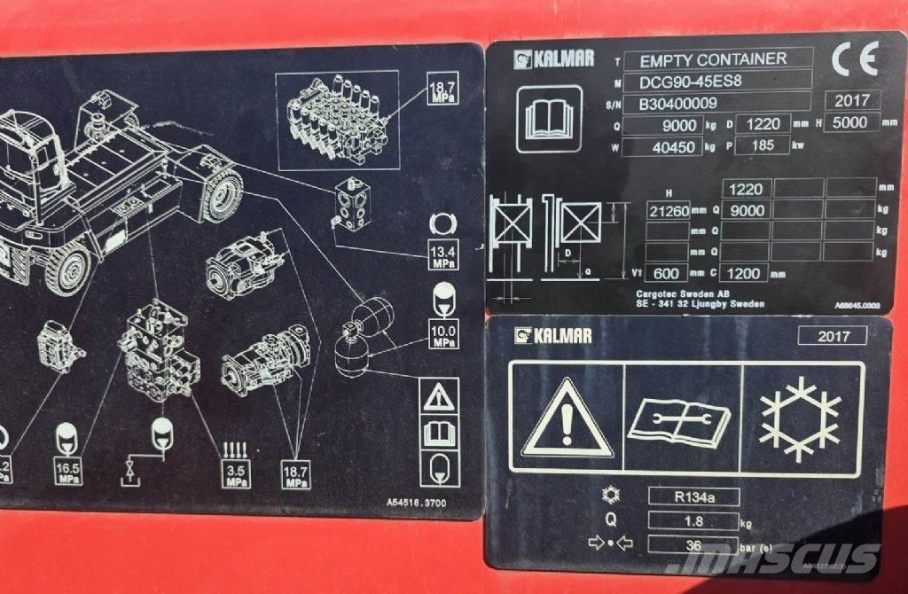 Kalmar DCG90-45ES8 Manuseadores de contentores