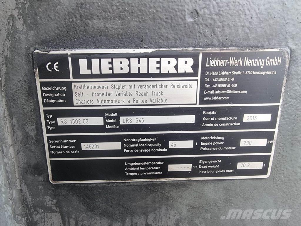 Liebherr LRS 545 Guindastes móveis